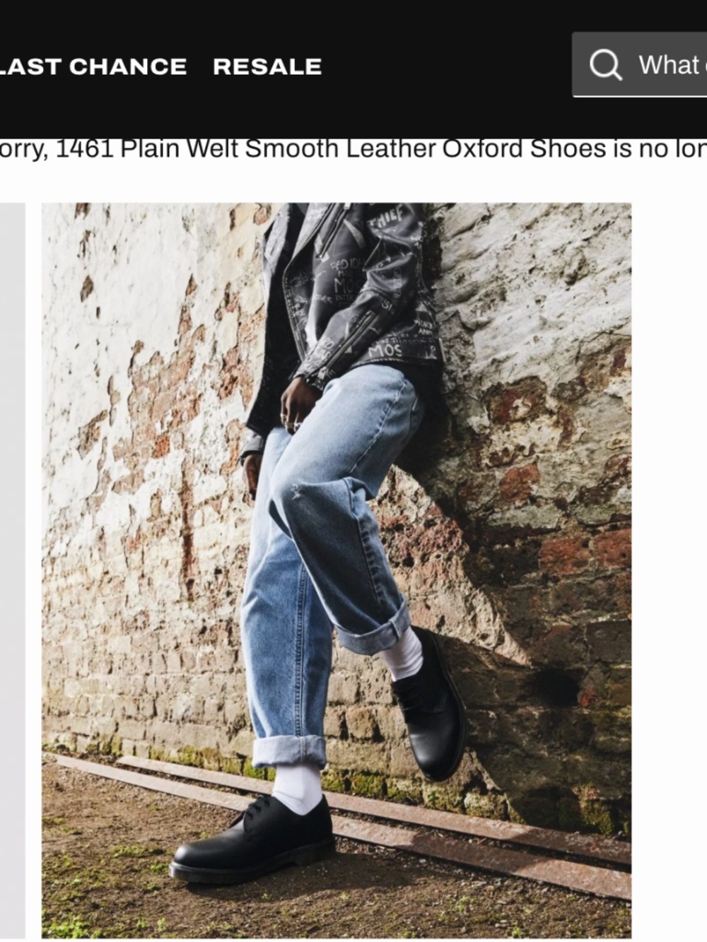 Dr Martens 1461 Plain Welt Smooth Leather Oxford Shoes in Black 1461 Plain Welt - Picture 6 of 6